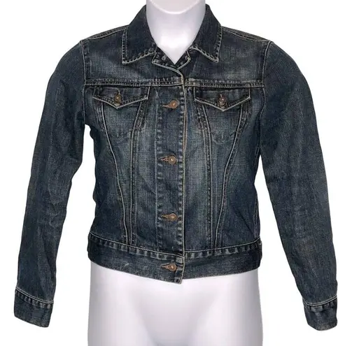 Gap  Vintage Y2K Classic Trucker Denim Jean Jacket size Small