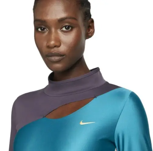 Nike  Serena Williams Design Crew Long Sleeve Bodysuit Womens Size Small