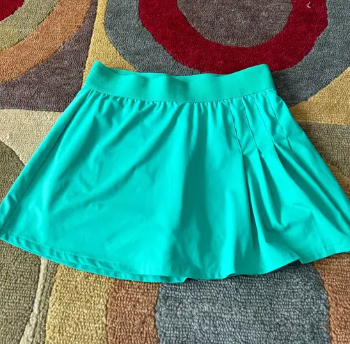 Prince Green Pleated Tennis Skirt Skort Built in Shorts with Pockets Women’s S