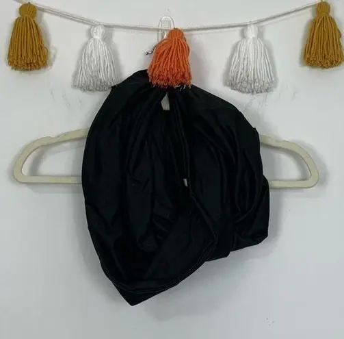 Beyond Yoga Hidden Pocket Infinity Scarf Black One Size