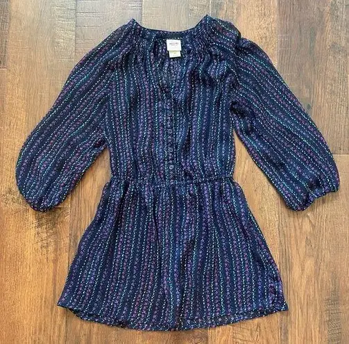 MOSSIMO pretty, feminine sheer tunic