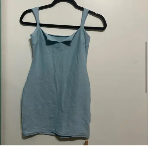 SKIMS Raw Edge Mini Dress S