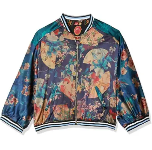 Johnny Was 💕💕 Fusai Reversible Bomber Jacket NWT