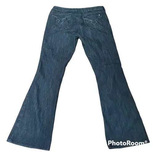 Buffalo David Bitton Fellow mid rise stretch flare jeans