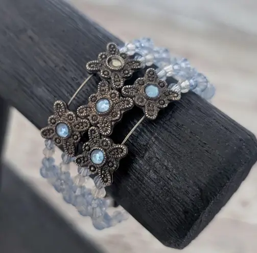 Vintage Bracelet Blue & Grey