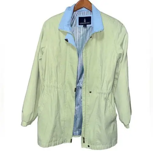 London Fog  Green Rain Coat Size Small