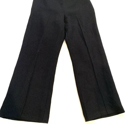 Liz Claiborne Womens Black Polka dot Dress Pants Petite Size 6P