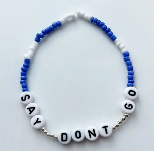 Handmade Taylor Swift Eras Tour Friendship Bracelet Say Don’t Go 1989