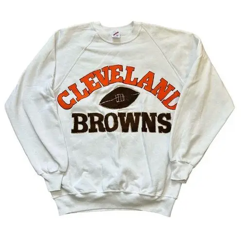 American Vintage Vintage Cleveland Browns Crewneck Sweatshirt Handmade Jerzees Football