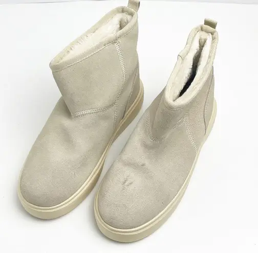 JARLIF Faux Fur Lined Slip On Winter Ankle Boots, Size EU36