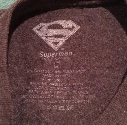 DC Comics Superman Logo Gray T-Shirt