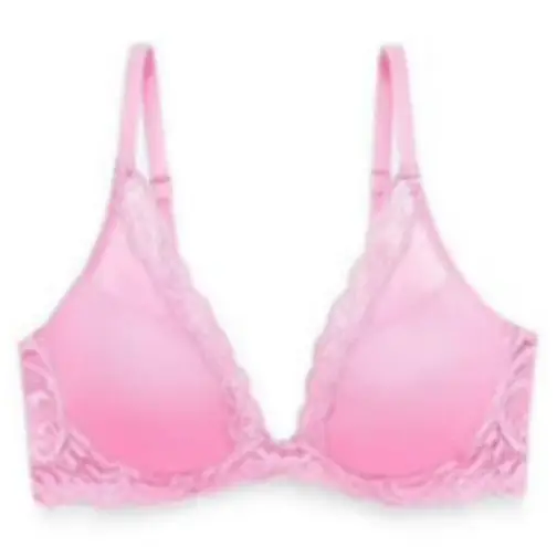 Natori ๐๐ Feathers Underwire Contour Bra ~ Posy Pink 30D NWT