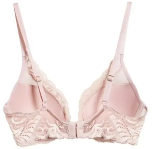 Natori ππ Feathers Underwire Contour Bra ~ 32D Pink NWT