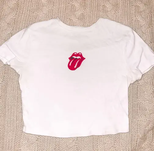 The Rolling Stones  Crop Top