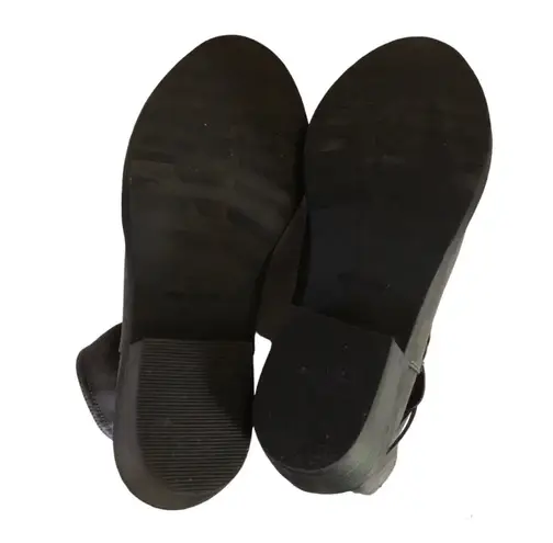 Easy Street Gray Braided Ankle Booties