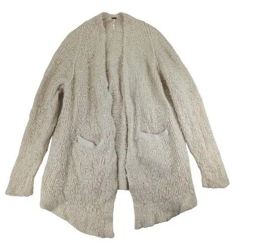 Free People  Once in a Lifetime Cardigan Wool Sweater Open Oversized Women Small