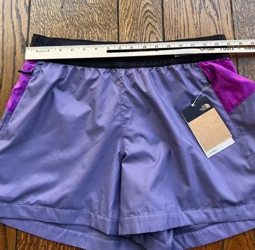 The North Face  Women’s X Shorts Size Large Lunar Slate Purple Cactus NWT