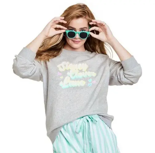 Stoney Clover Lane  x Target Pastel Logo Gray Crewneck Sweatshirt