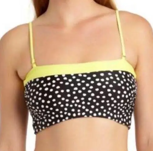 California Waves reversible bandeau swim top Lg