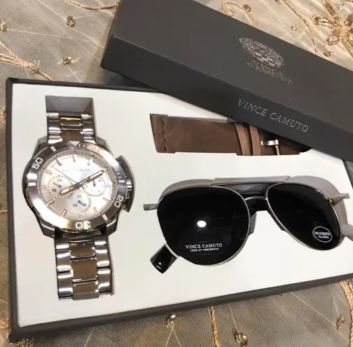 Vince Camuto Watch Set Black 95 36 Off Retail New With Tags From Maaria