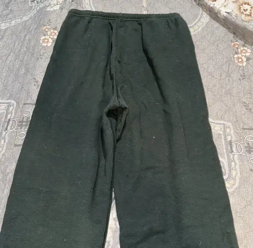 SKIMS LIMITED EDITION SPRUCE COTTON FLEECE PANTS