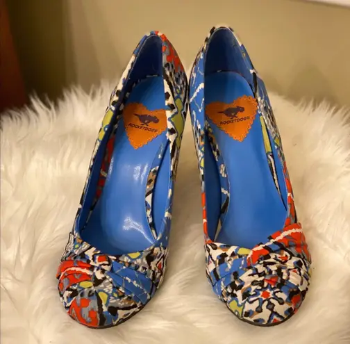 Rocket Dog Orient Masai Ikat Print Pumps