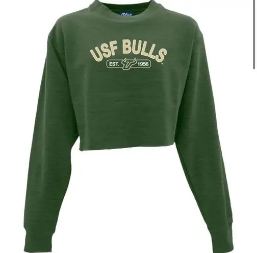 Blue 84 UNIVERSITY OF SOUTH FLORIDA cropped sweatshirt. Barely worn.  brand