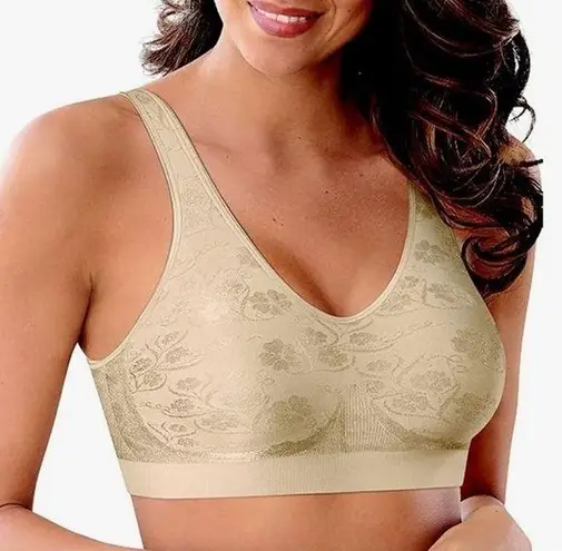 Revolution BALI Women's Comfort  Full-Coverage Wireless Foam T-Shirt Bra 3XL