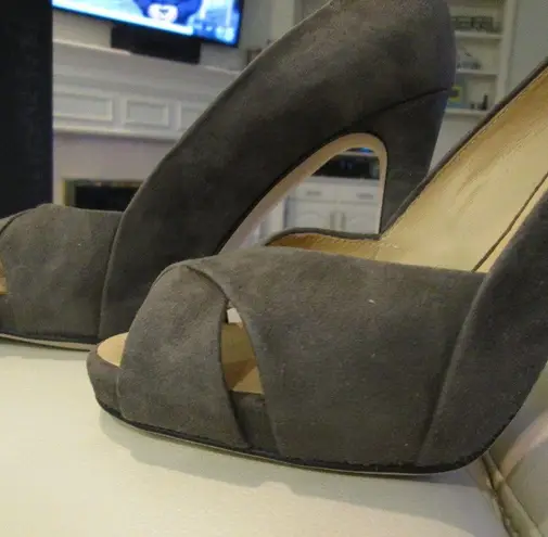 Giuseppe Zanotti Giuseppi Zanotti Koka Grey Suede Pumps - Size 8