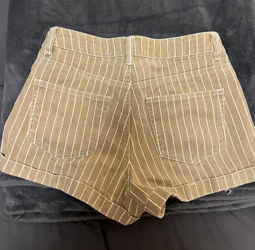 PacSun Striped Mom Short