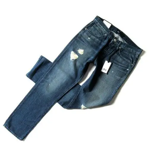 3x1 NWT WM3 Retro Straight Leg in Vintage Ripper Destroyed Jeans 26 $255