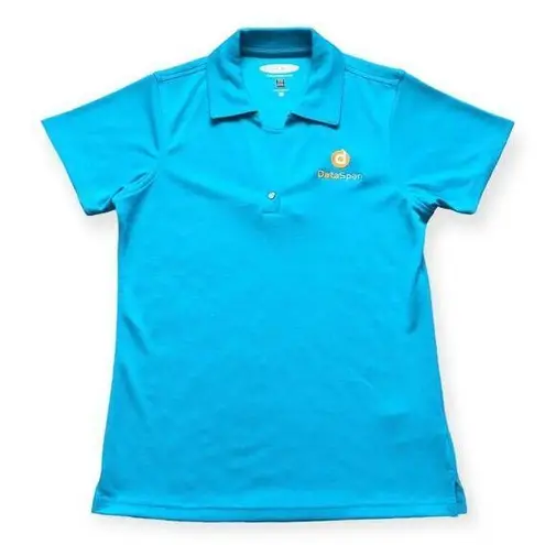 🔃Pebble Beach Data Span Blue Short Sleeve Polo Shirt