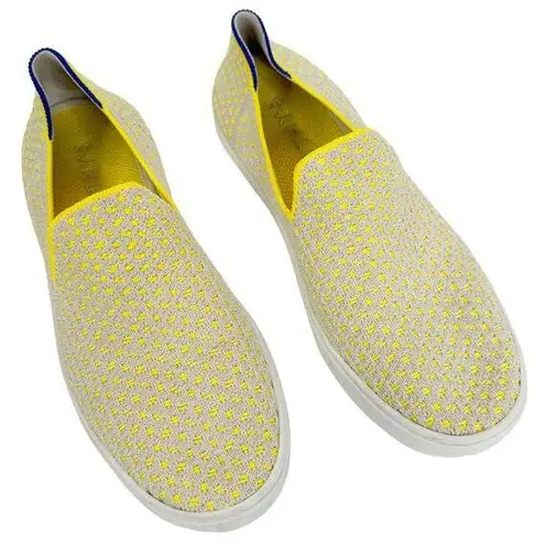 Rothy's  Size 7.5 Sunshine Honeycomb Slip On Sneakers