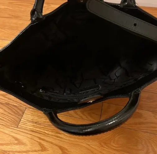 Furla Black Leather Alissa Tote