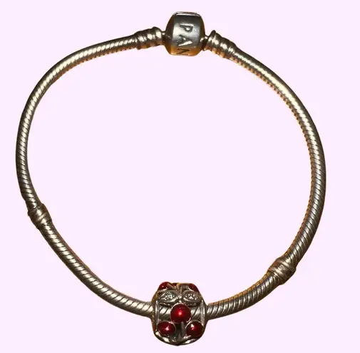 Pandora Authentic  Cherry/Holly Charm