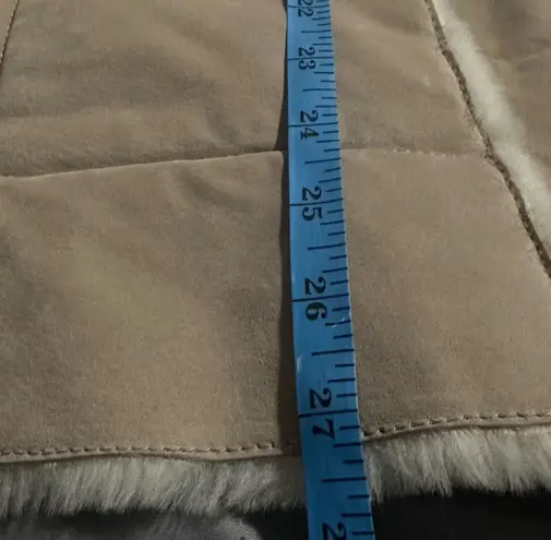 Massini Vintage Suede Leather Coat