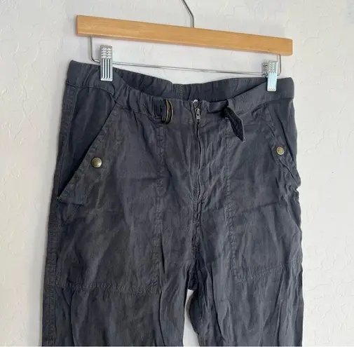 Isabel Marant Etoile Linen Blend Pants in Gray