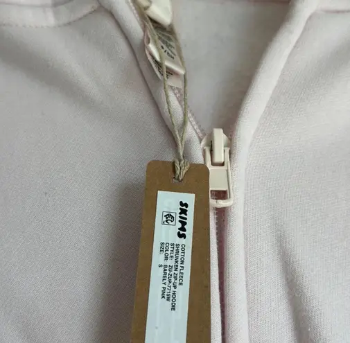 SKIMS Pink Zip Up Hoodie S