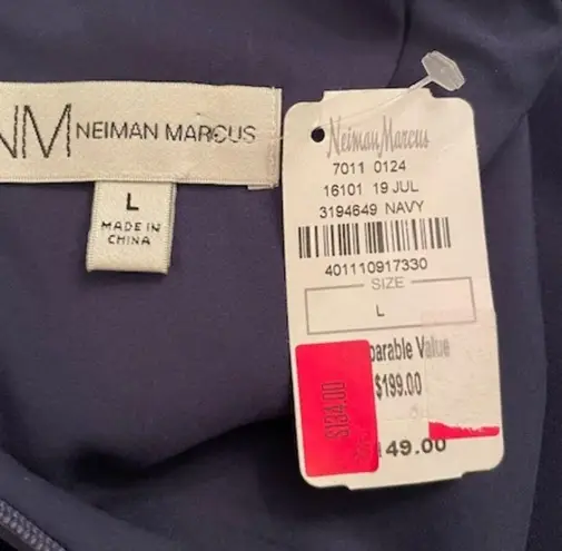 Neiman Marcus Colorblock A-Line Professional Shift Dress Large NWT