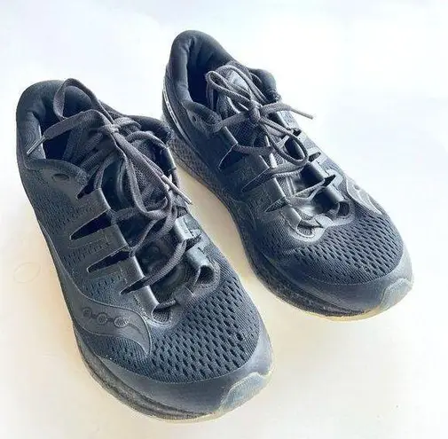 Saucony Freedom ISO EverRun Black Running Women's Shoes Size 8 S10355-1 Athletic