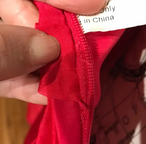 La Joi Mode La Joli Mode Colorful Coastal Chiffon Beads Embellished Vintage y2k High Low Formal Evening Draped Prom