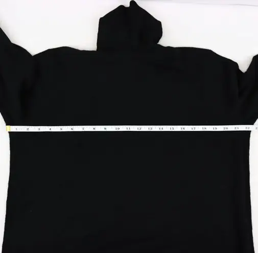 Reiss NWT COLEEN 100% CASHMERE ROLL NECK Black JUMPER