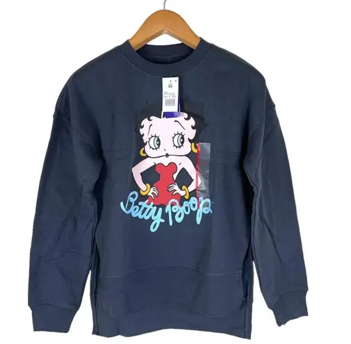 Betty Boop Hi Low Sweatshirt