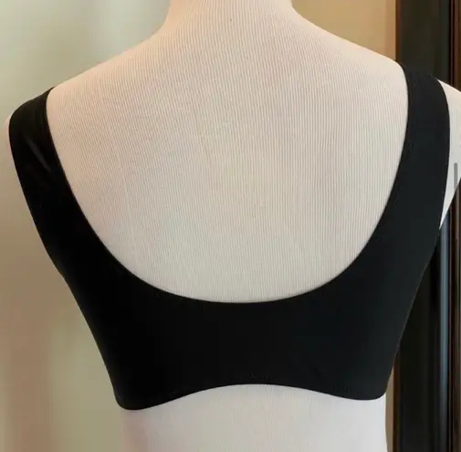 Blooming Jelly Small Black Bikini Top