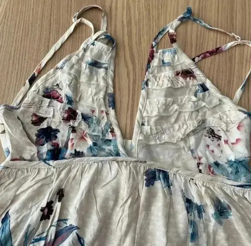 🆕Floral Spaghetti Straps Mini Dress L🆕 Multi Size L