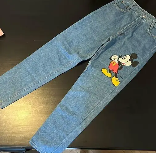 Disney  Mickey, by Jerry Lee vintage Mom jeans