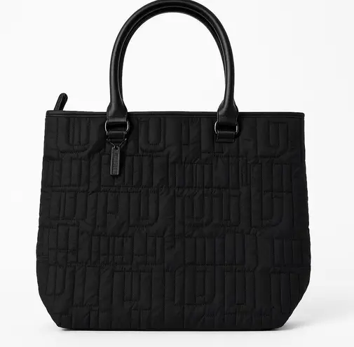 Puma Black Quilted Tote Bag