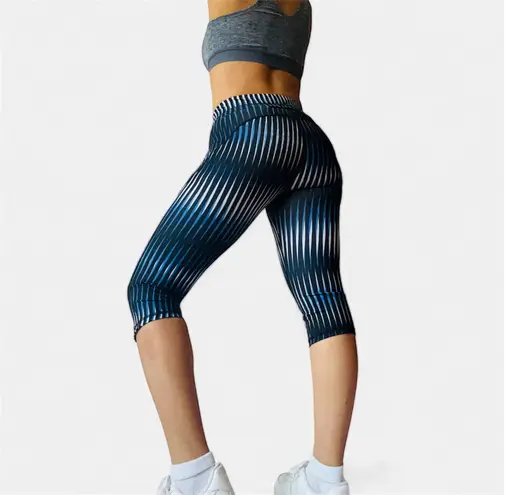 Ivy Park ★ mid rise sculpted leggings - Blue/Black ★