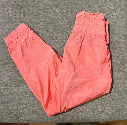 Free People Movement The Way Home Joggers in Papaya Punch (Size S)