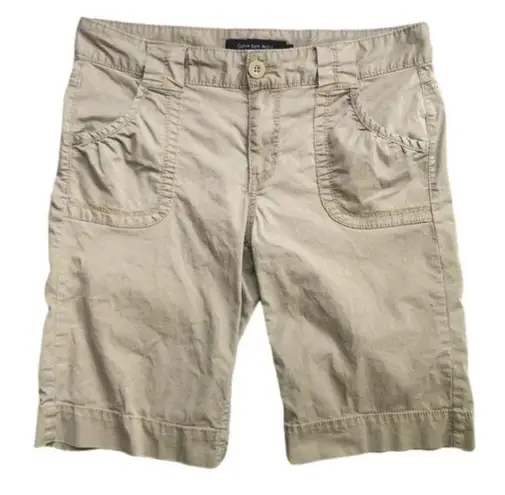 Calvin Klein Jeans  khaki Bermuda shorts size 12